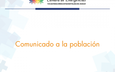 Comunicado a la población